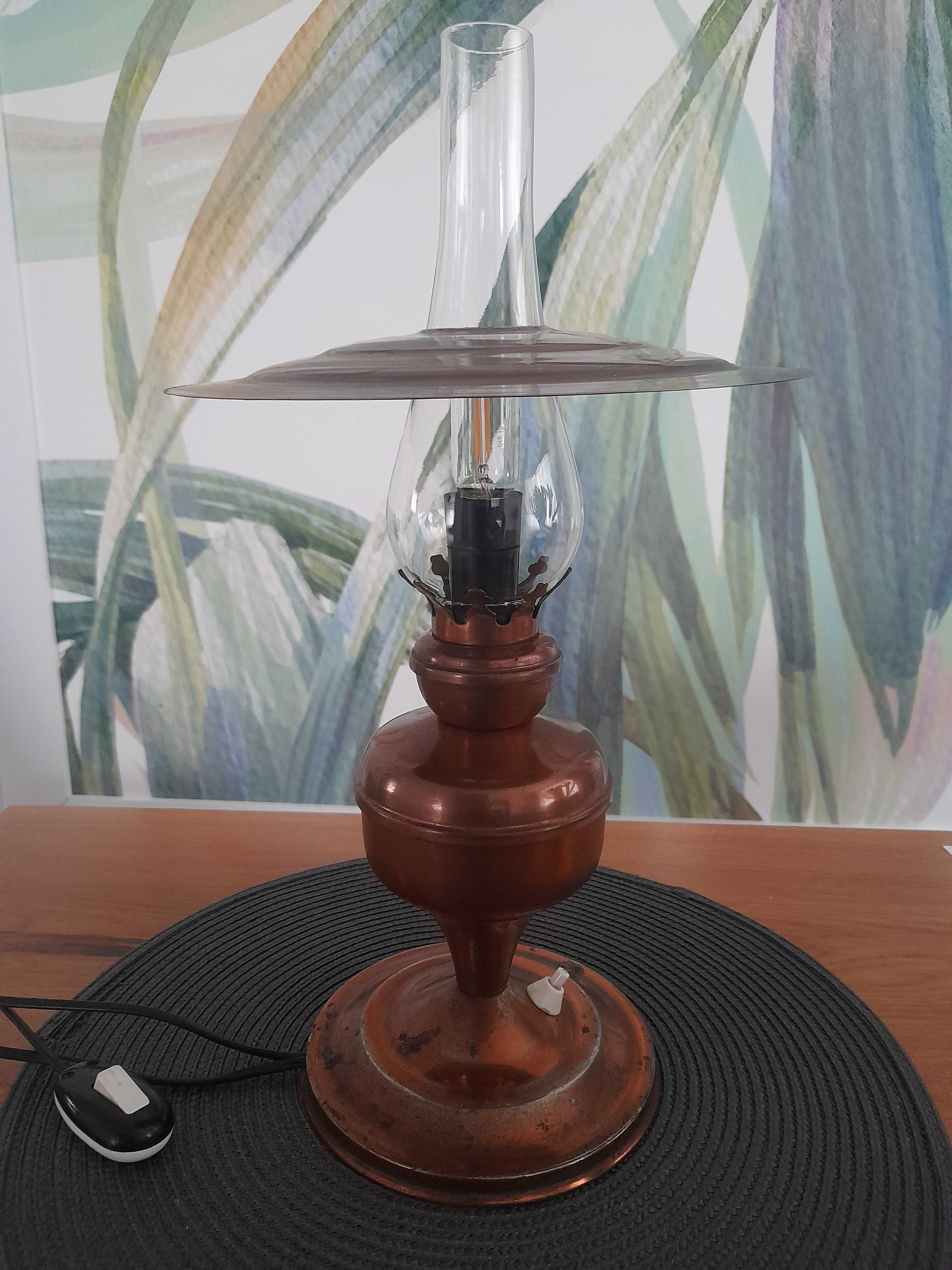 Lampa "naftowa" Vintage Led