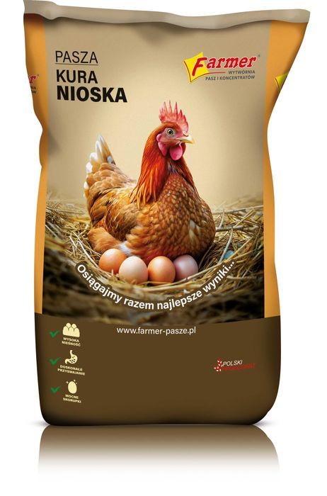 Pasza dla kur niosek Karma granulowana NIOSKA Farmer 25kg