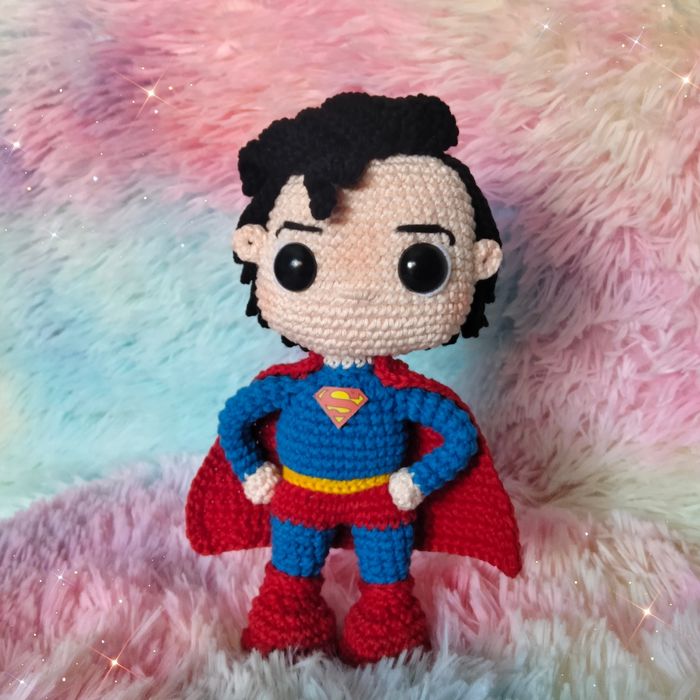 Super Man - Amigurumi