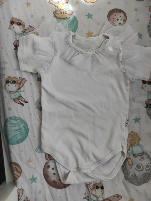 Sukienka na roczek+ body + rajstopki