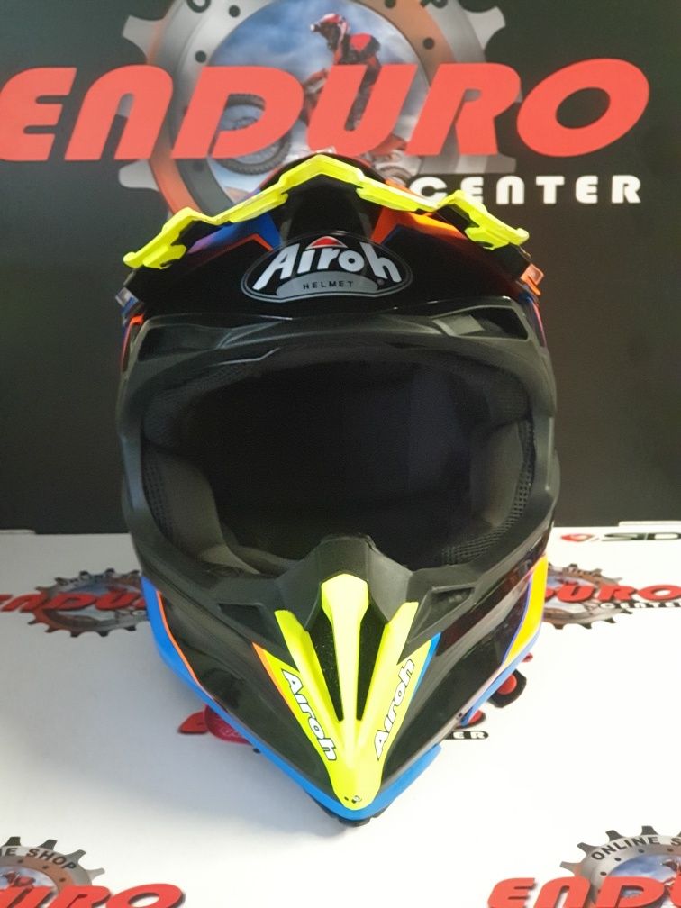 Capacete Airoh Terminator Open Vision - Tam. M - Usado Impecável