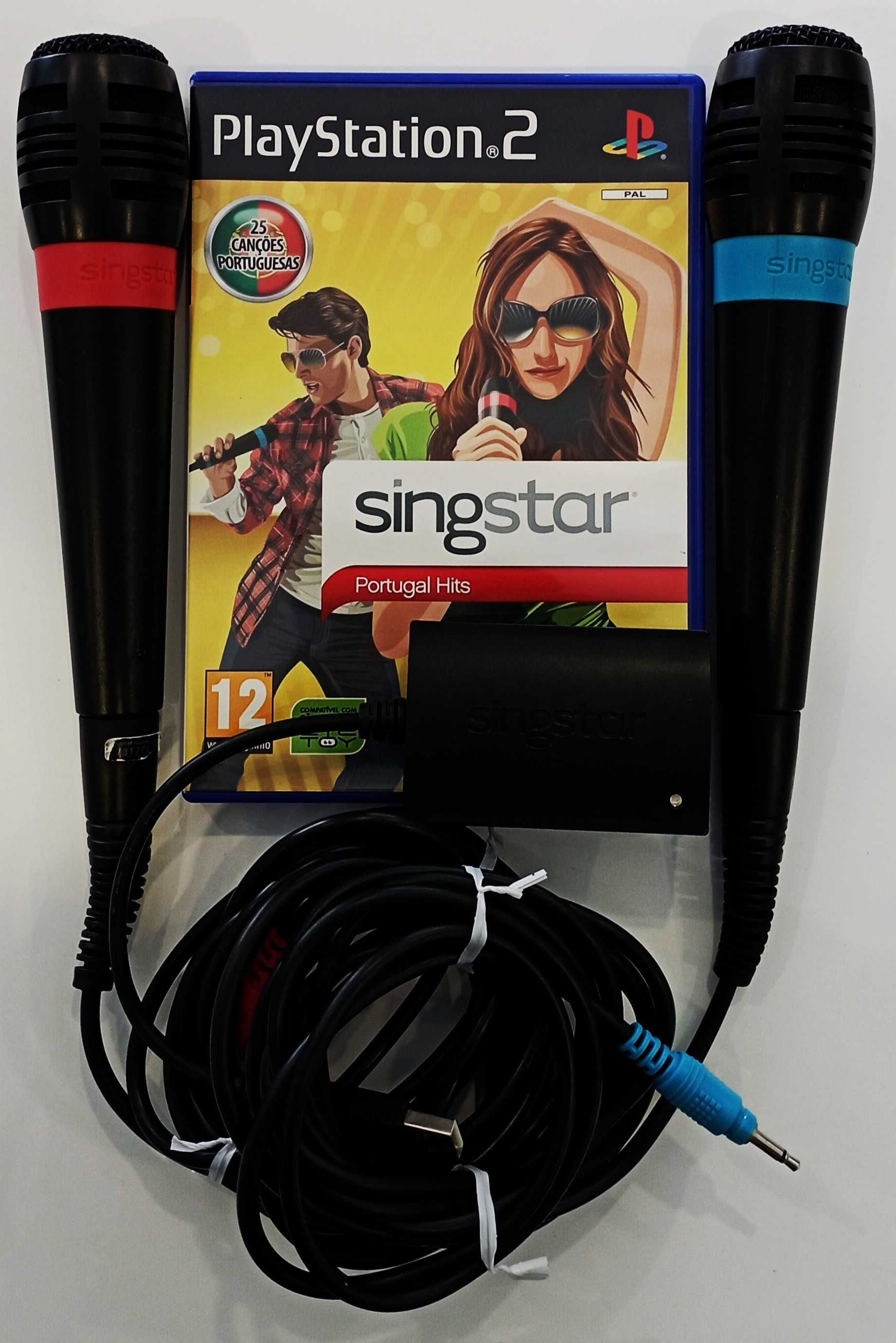 Conjunto Singstar Playstation 2 (PS2)