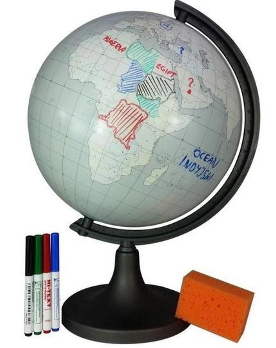 Globus konturowy 32 cm Zachem pudełko,
