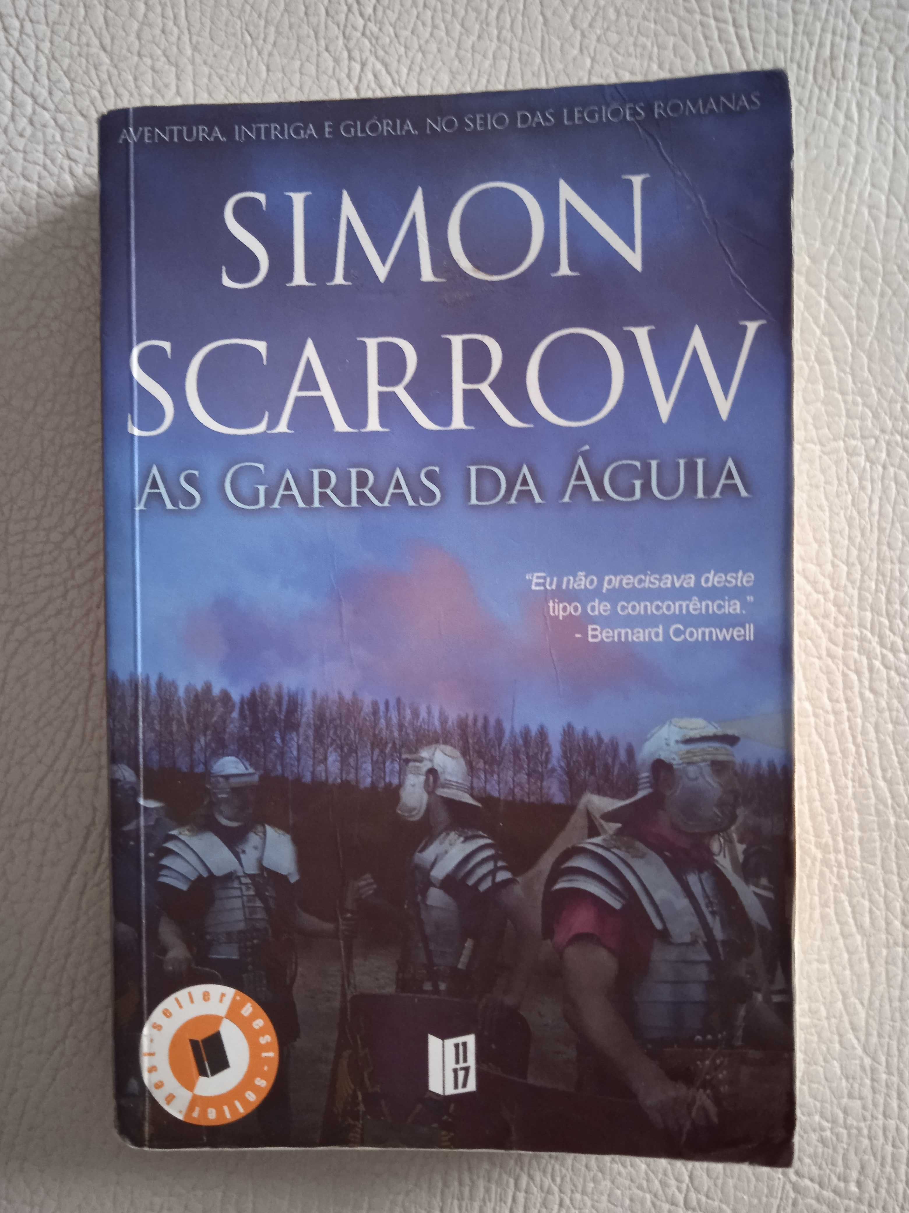 As garras da águia de Simon Scarrow, livros baratos