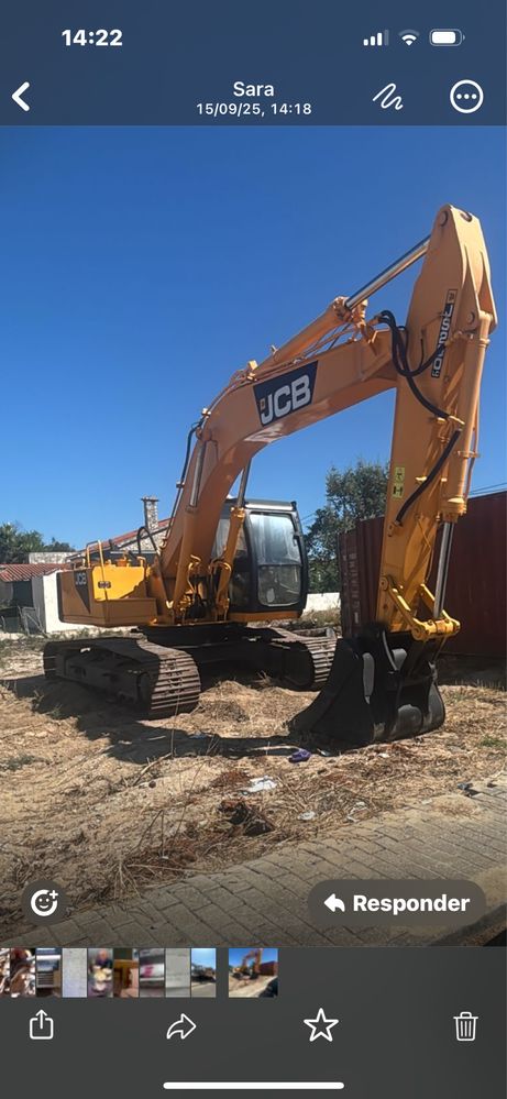 Giratoria JCB Modelo LS200 - A MAIS BARATA E APRESENTAVEL NO OLX