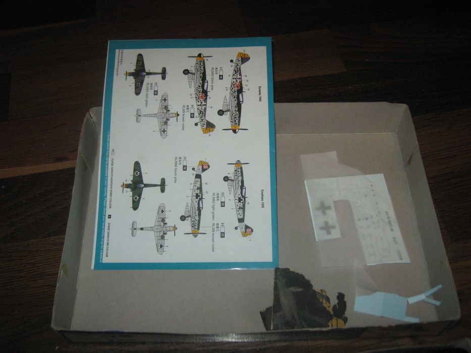 Ме-109, 1:72.Некомплект.