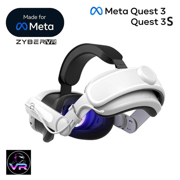 Meta Quest 3 (3S)‼️USA TOP ZyberVR Elite Strap кріплення Oculus