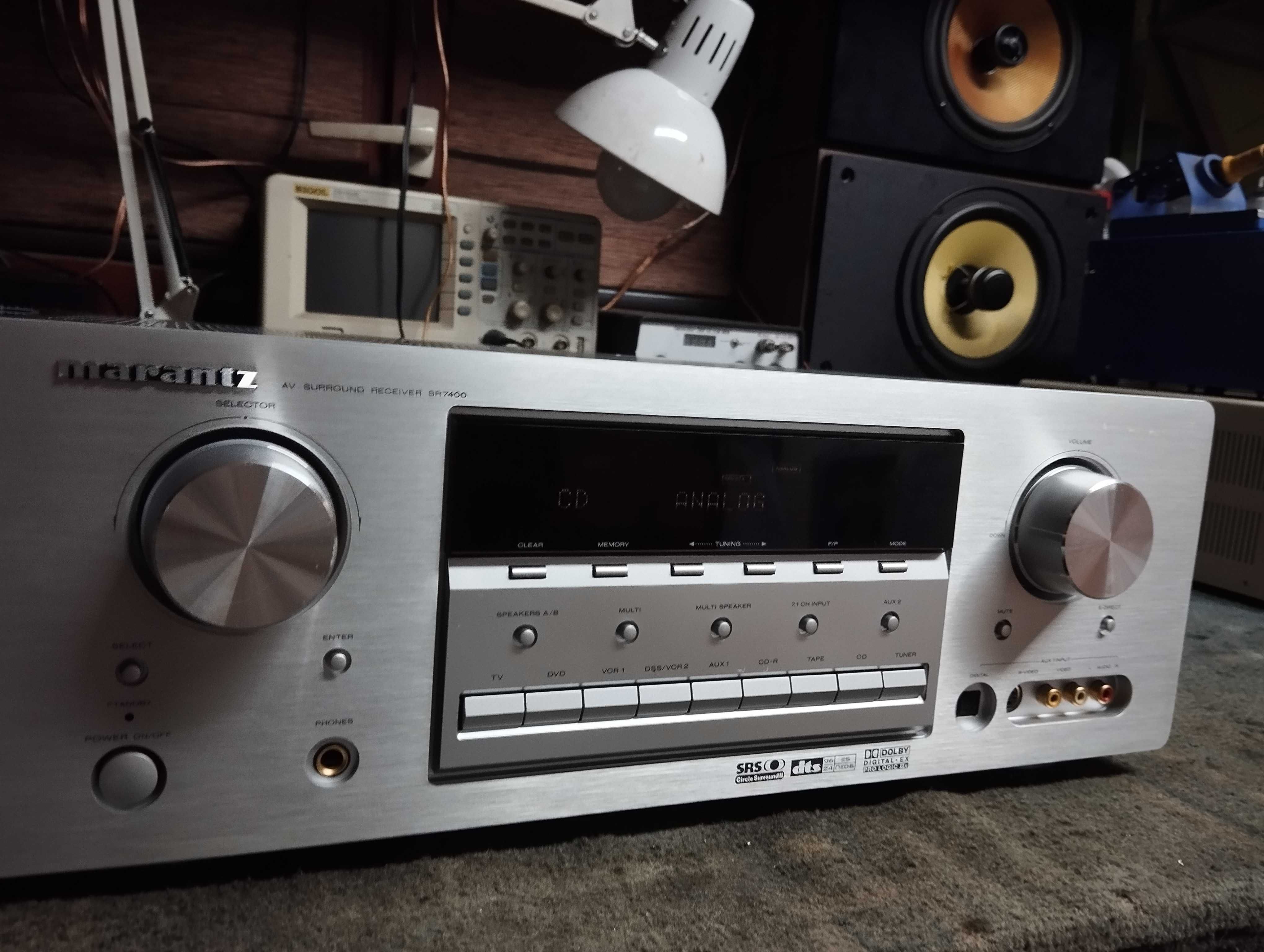 Amplituner Wzmacniacz Radio Marantz SR 7400 2x100w