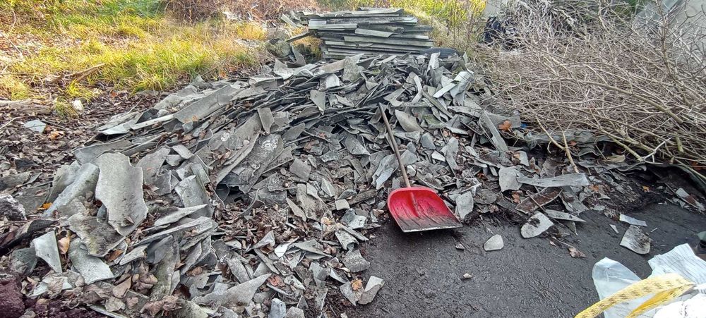 Odbiór i utylizacja eternitu, demontaż azbestu, pakowanie, rozbiórka