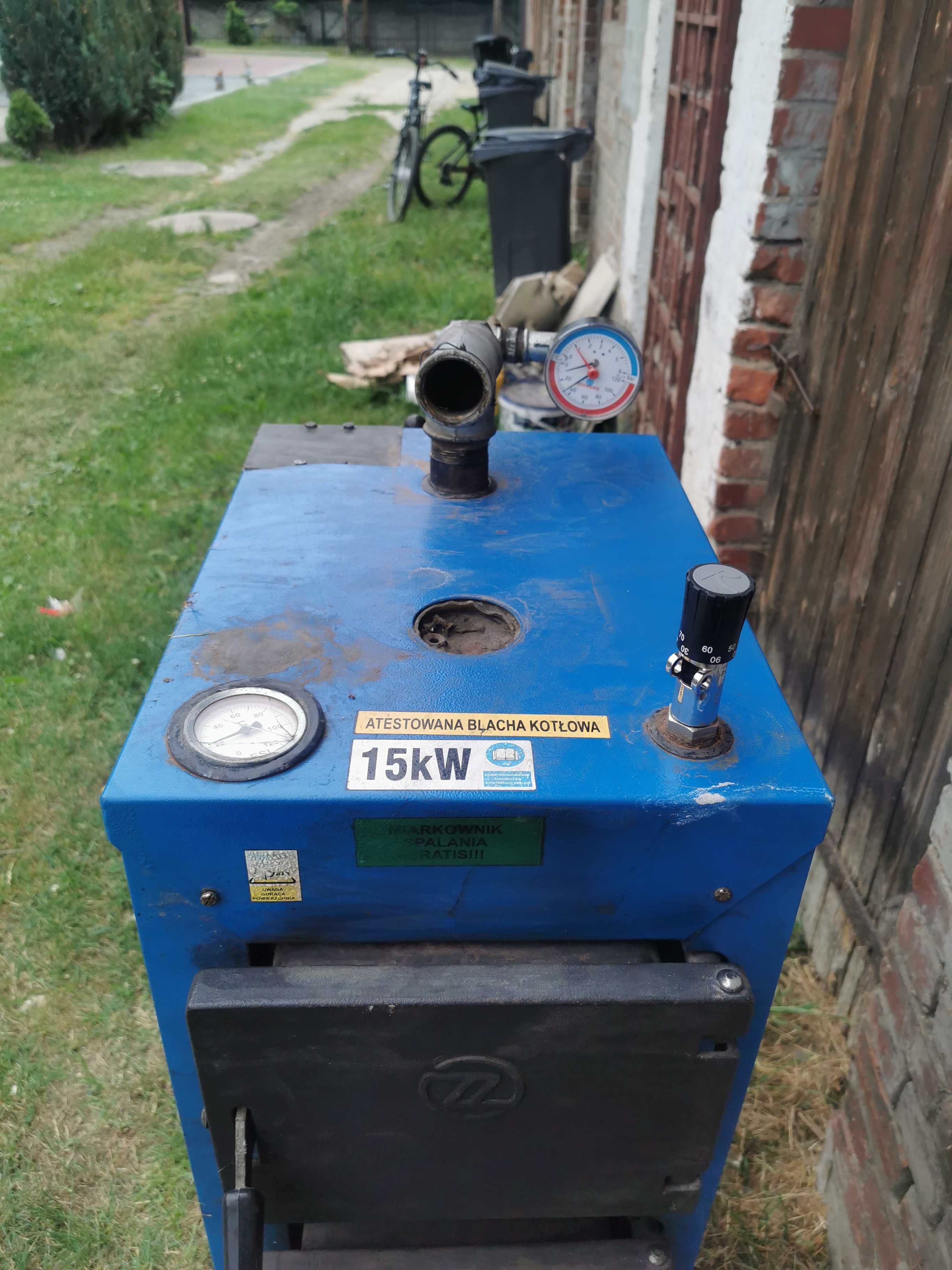 Piec na drewno i węgiel