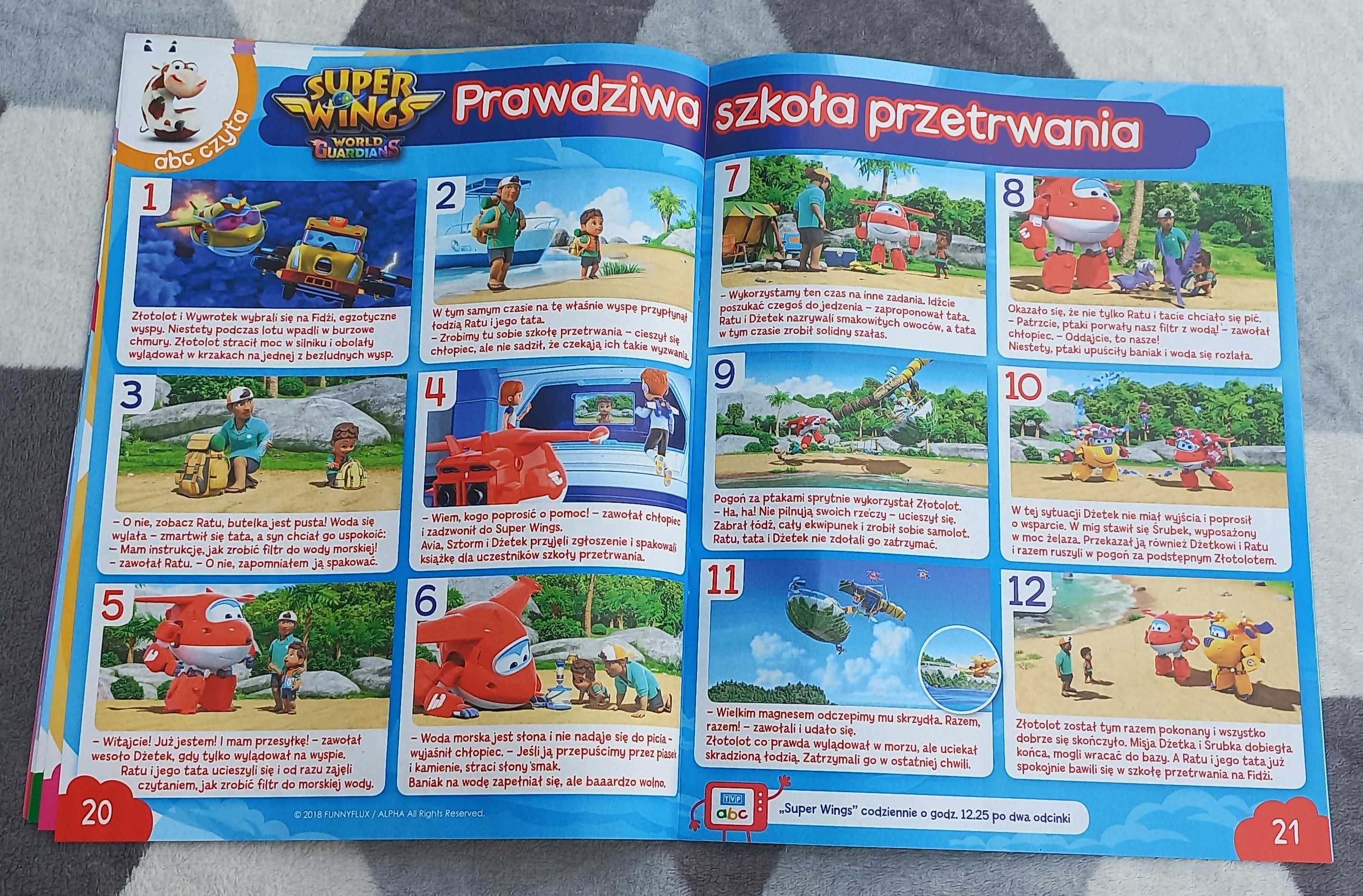 NOWE TVP ABC magazyn gazetka z zadaniami czytankami 5/2023