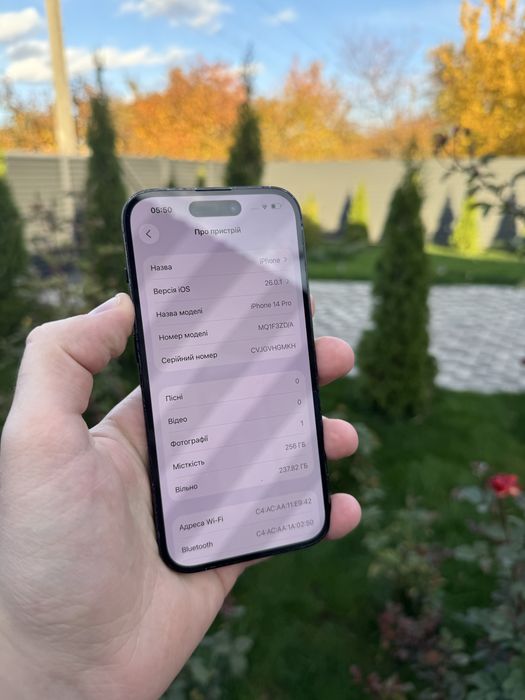 Iphone 14 pro 256 gb чудовий стан, все працює OLX доставка