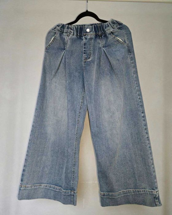 Широкі джинси для дівчинки