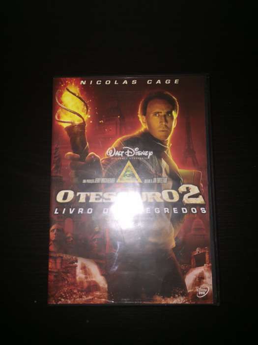 2 DVDs "O Tesouro 1 e 2" (como novos)