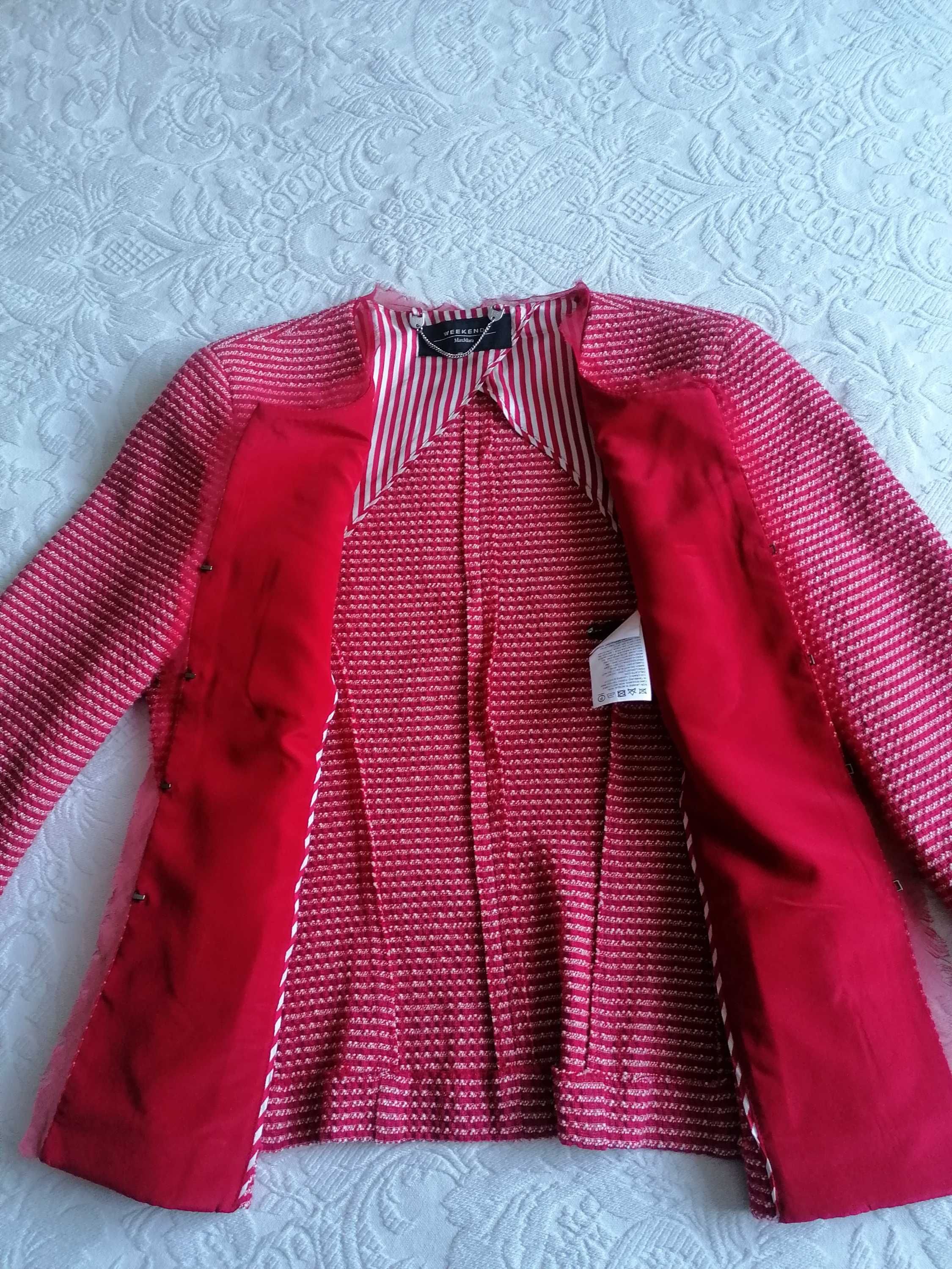 Malinowy żakiet Max Mara Weekend
