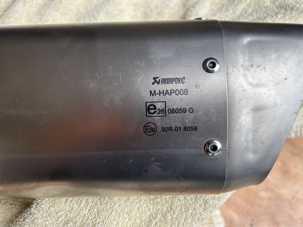 Wydech akrapovic yamaha mt-10 gen 1