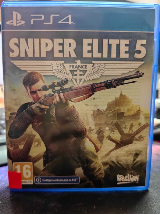 Sniper Elite 5 PS4 PS5 PL Wymiana Skup SklepRetroWWA