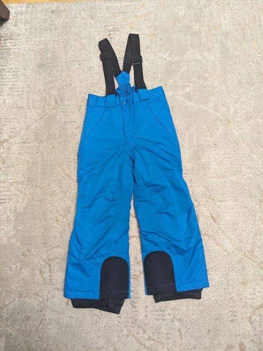 Spodnie narciarskie zimowe śniegowce 110cm