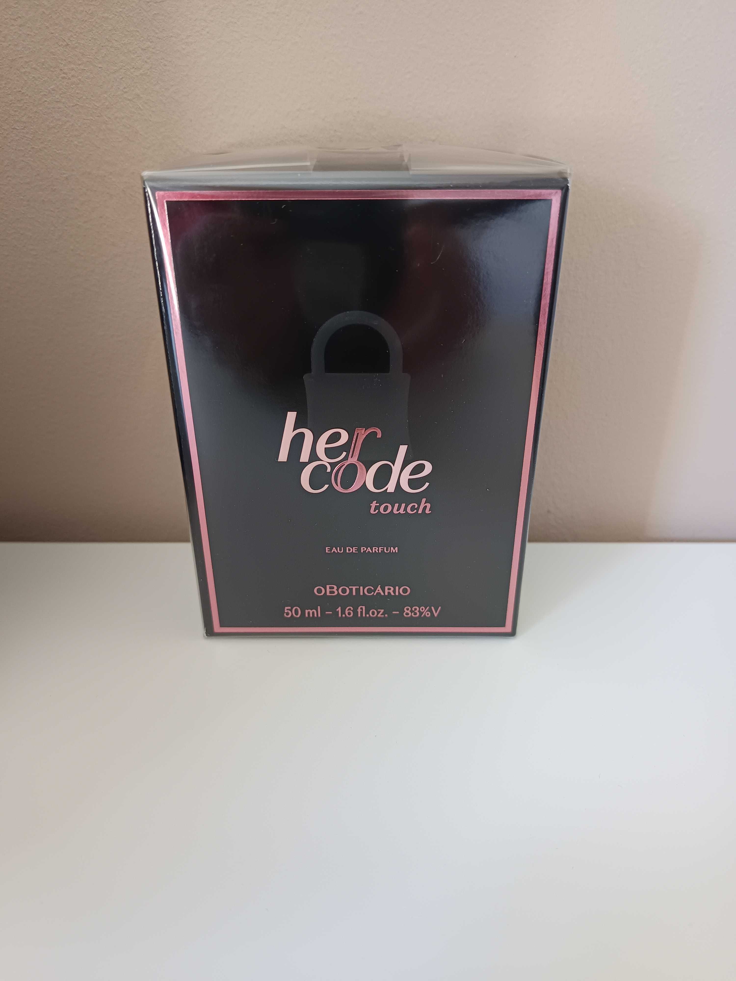 Perfume Boticário her code touch