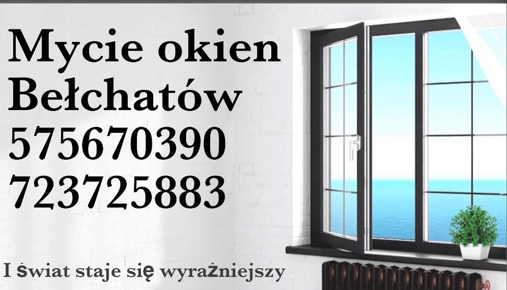 Mycie okien Bełchatów