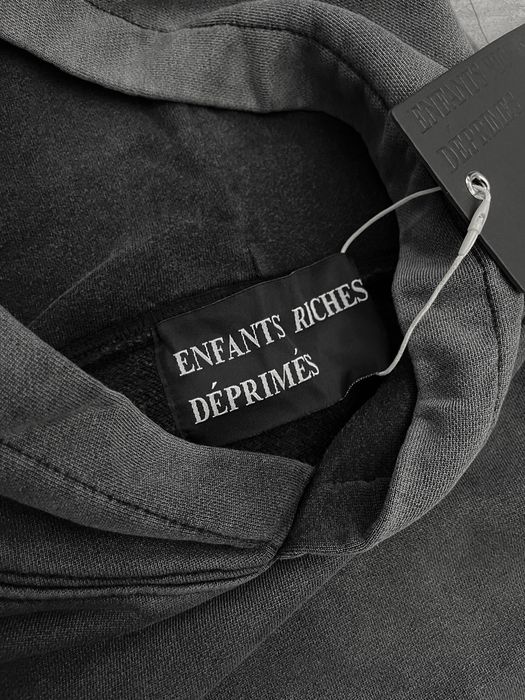 Худі Enfants Riches Deprimes / E.R.D. темно сірого кольору.