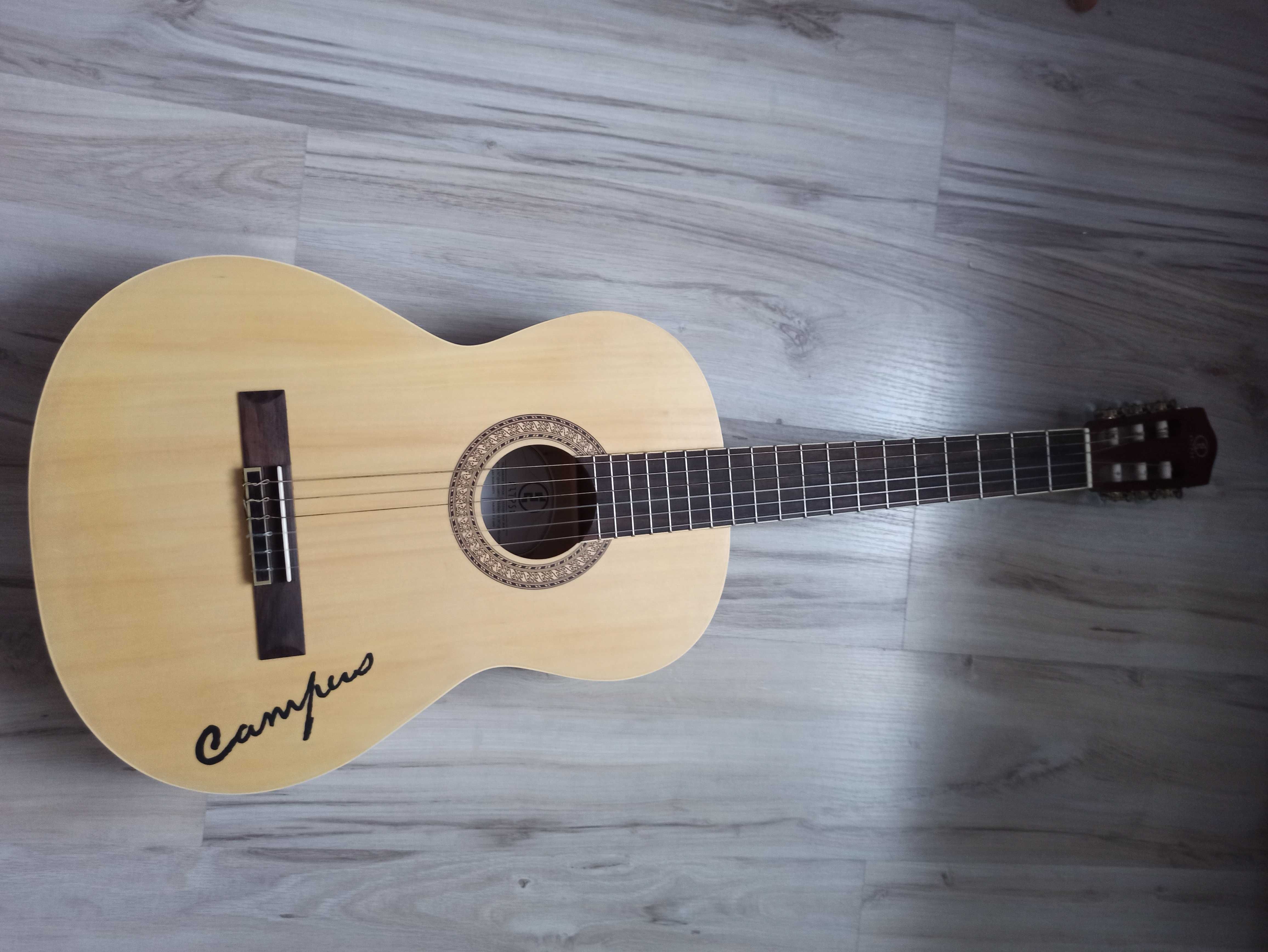 Gitara klasyczna gitara akustyczna jak nowa kampus książka gratis
