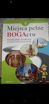 Książka do religii- Miejsca pełne BOGActw dla klas 4.
