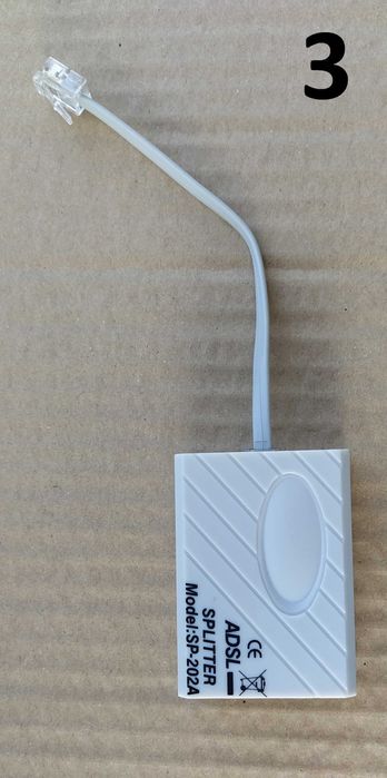 Spliter / Filtro Telefone - ADSL