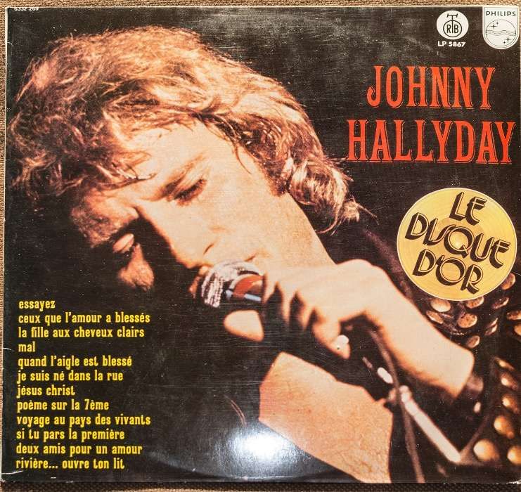 Виниловые пластинки Johnny Hallyday
