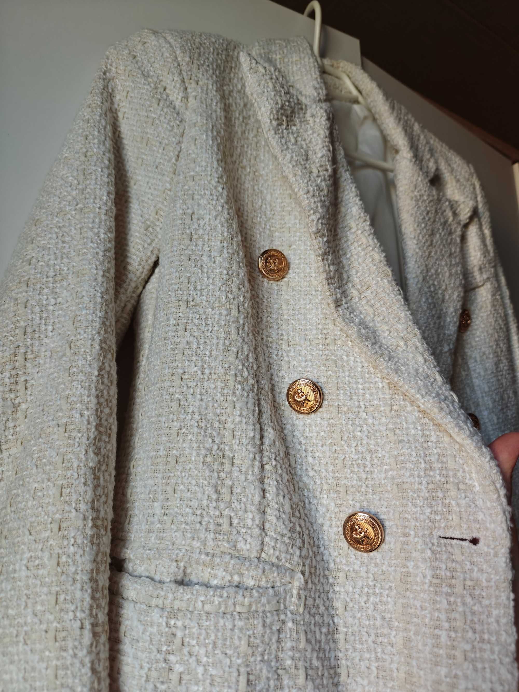 Пиджак двубортный как в ZARA 34 размер