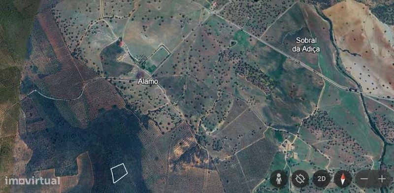 Terreno rústico 1 hectare, Sobral da Adiça, Moura.