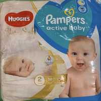 Памперсы 2 4-6-8 кг Pampers Huggies