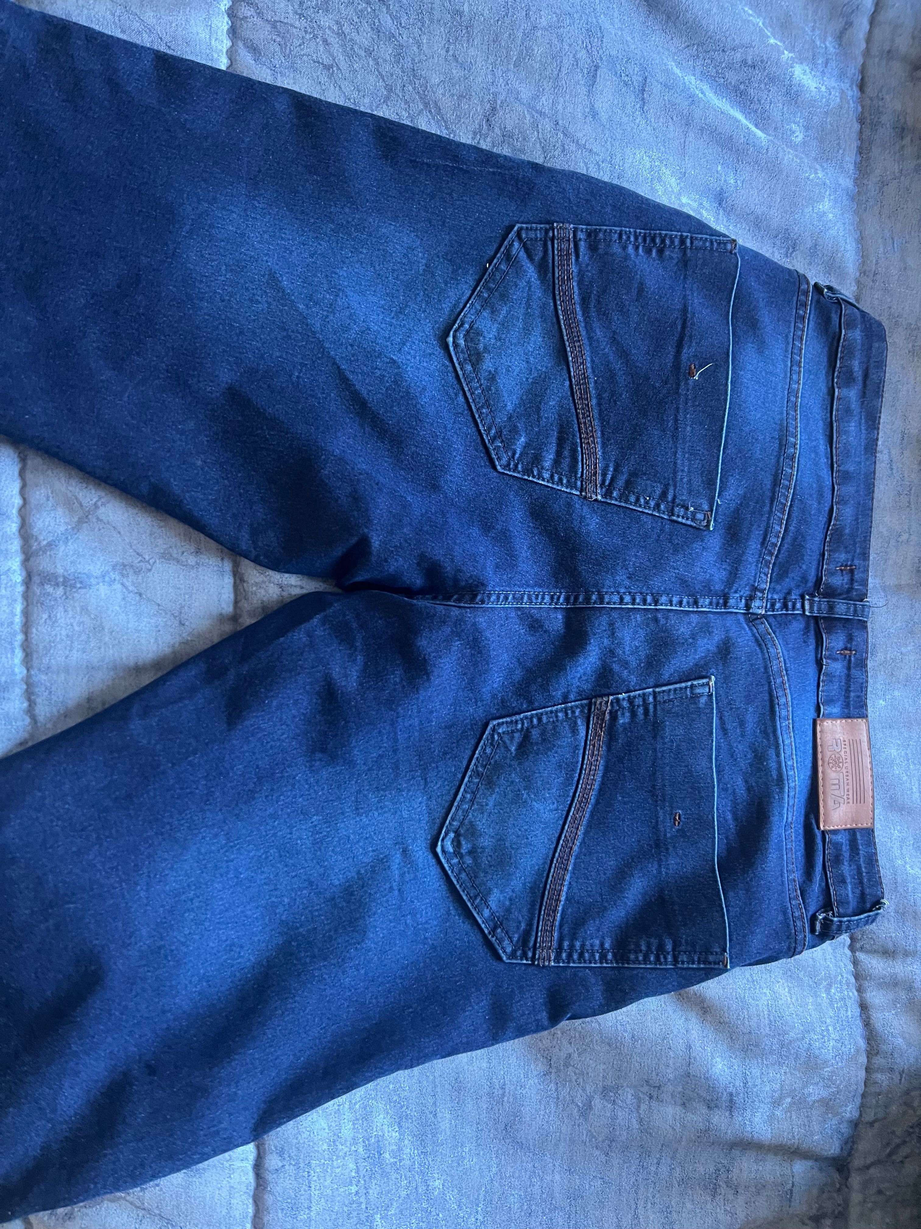 Calça de ganga baggy