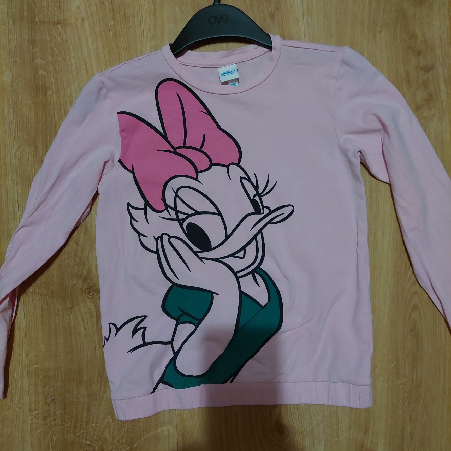 ovs bluzka koszulka z długim rękawem 140 disney disney daisy