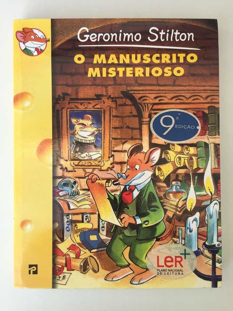 Livro - O Manuscrito Misterioso - Geronimo Stilton | PNL Ler+