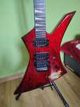 Jackson Kelly KE3 Pro series Japan 2008 Red Crimson Swirl Cudo