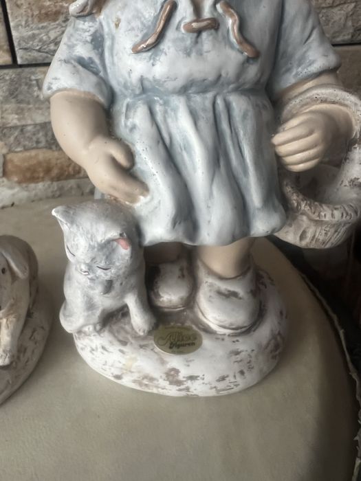 Piekna stara ceramika komplet Alicja