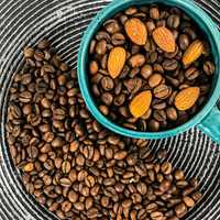 НАСТОЯЩИЙ свежеобжаренный кофе в зернах 100 % Арабика Бразилия Сантос
