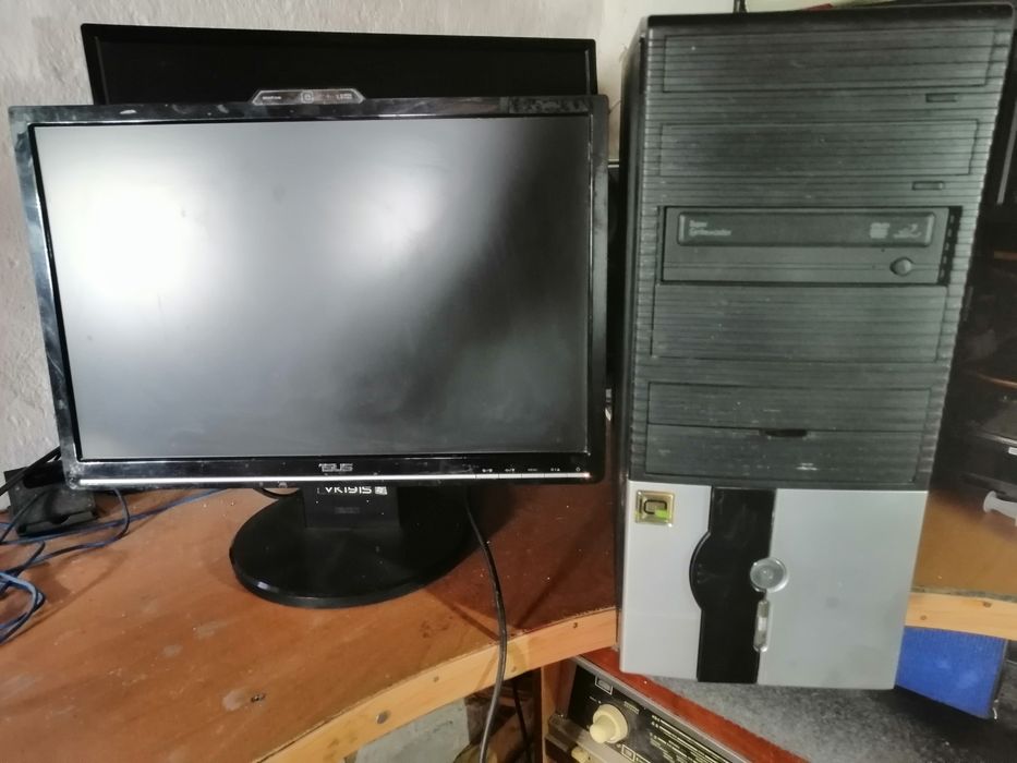 Игровой компьютер Phenom iix2 560/x4 B60, с монитором Asus vk191s-19