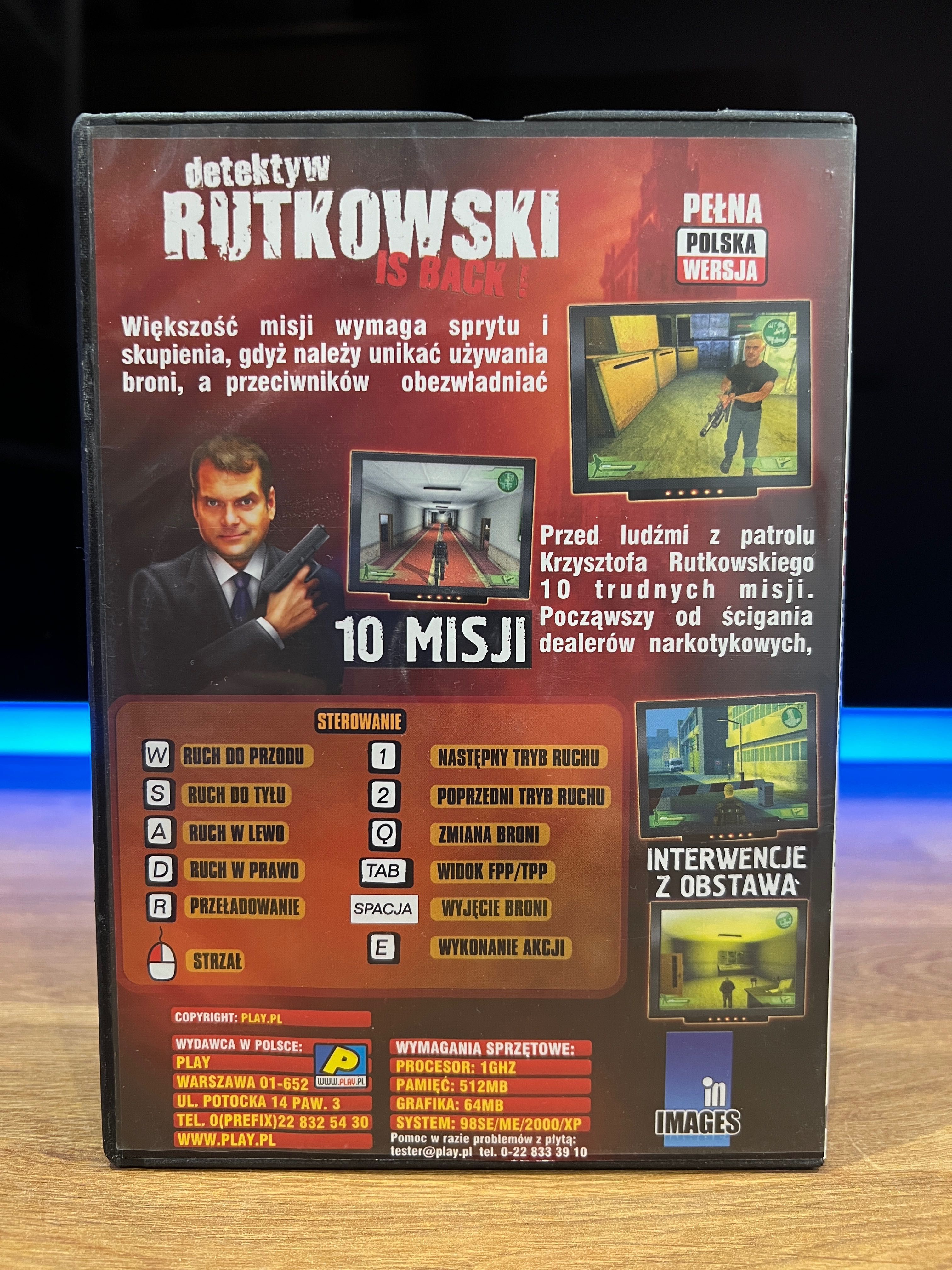 Detektyw Rutkowski Is Back! (PC PL 2008) polska wersja