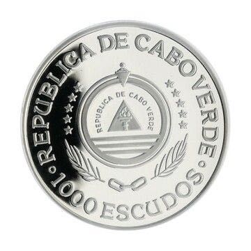 1000 Escudos - Cabo Verde - Tratado de Tordesilhas 1494 a 1994