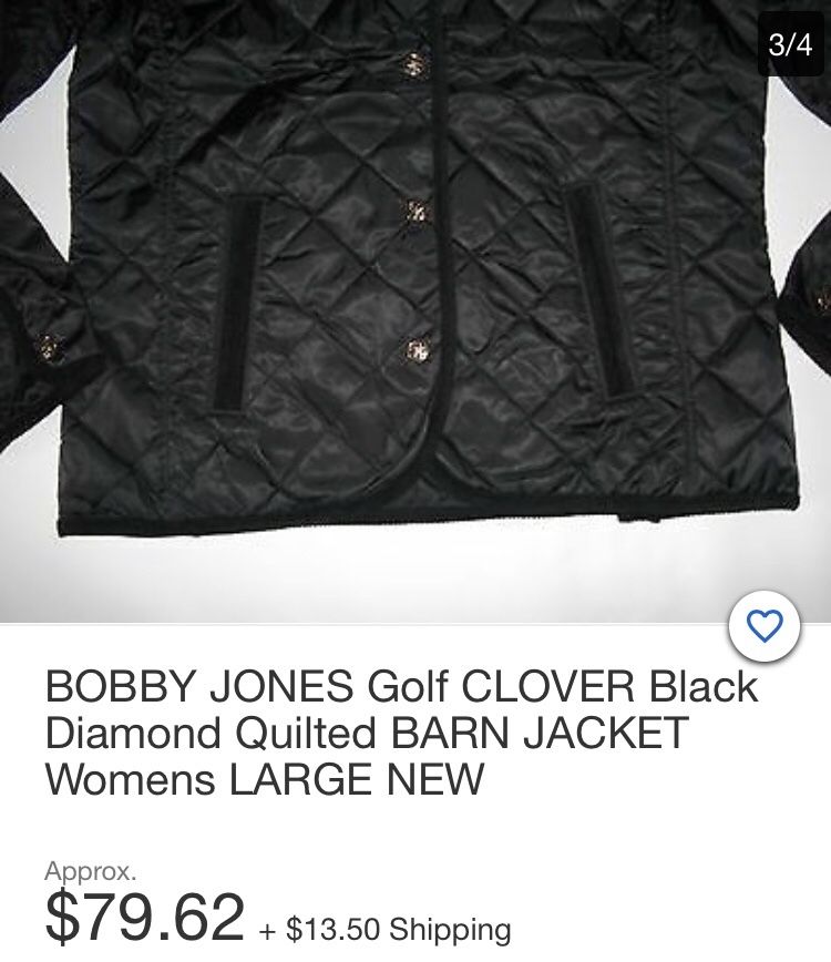 Женская стеганая куртка BOBBY JONES Golf CLOVER