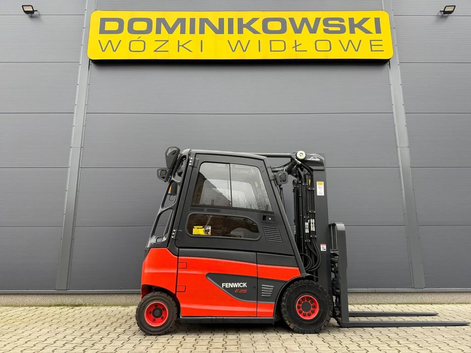 Linde E25-01  wózek widłowy 2018R. elektryczny duplex WYNAJEM SPRZEDAŻ SERWIS