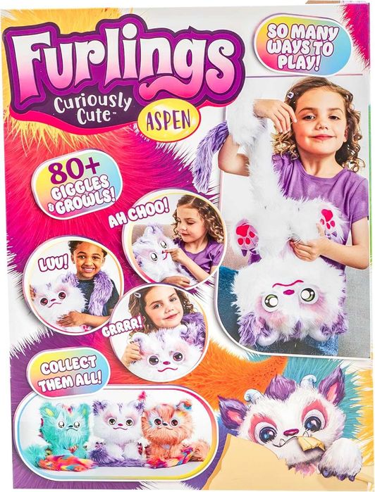 Інтерактивна Furlings Aspen Interactive Plush Bunny Єті фурлінгс Аспен