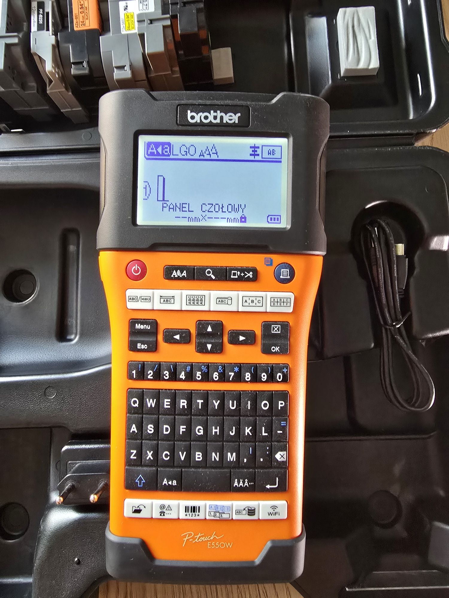 Mobilna drukarka etykiet Brother P-Touch PT-E550WVP