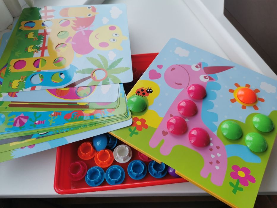 Велика мозаїка з трафаретом