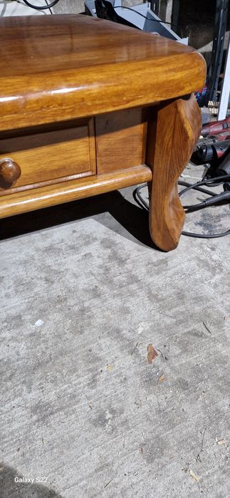 Ława dębowa cięzka