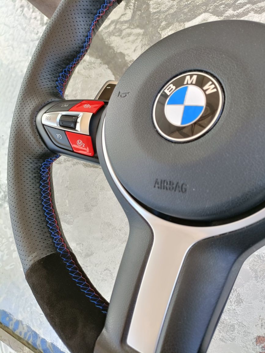 Volante BMW pack M Personalizado com Patilhas