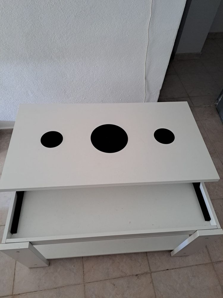 Mesa de centro elevavel