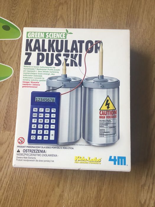 Nowa 4M Green Science Kalkulator Z Puszki
